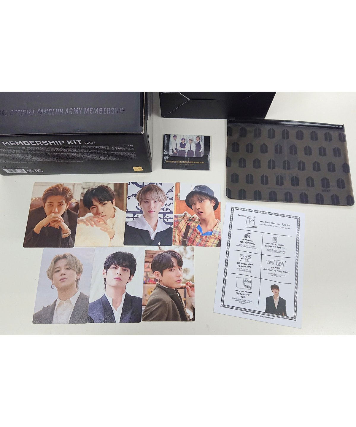 BTS(防弾少年団) 2期 ARMY MEMBERSHIP KIT