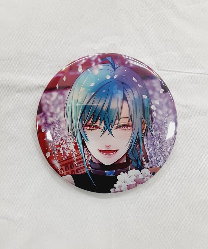 緑仙 缶バッジ キズ有】にじさんじ 緑仙 誕生日記念グッズ＆ボイス（2021） 75mm缶