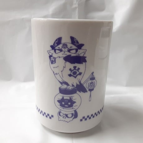 【イタミ有】にじさんじ 　でびでび・でびる　にじさんじ スクラッチ第五弾　湯呑