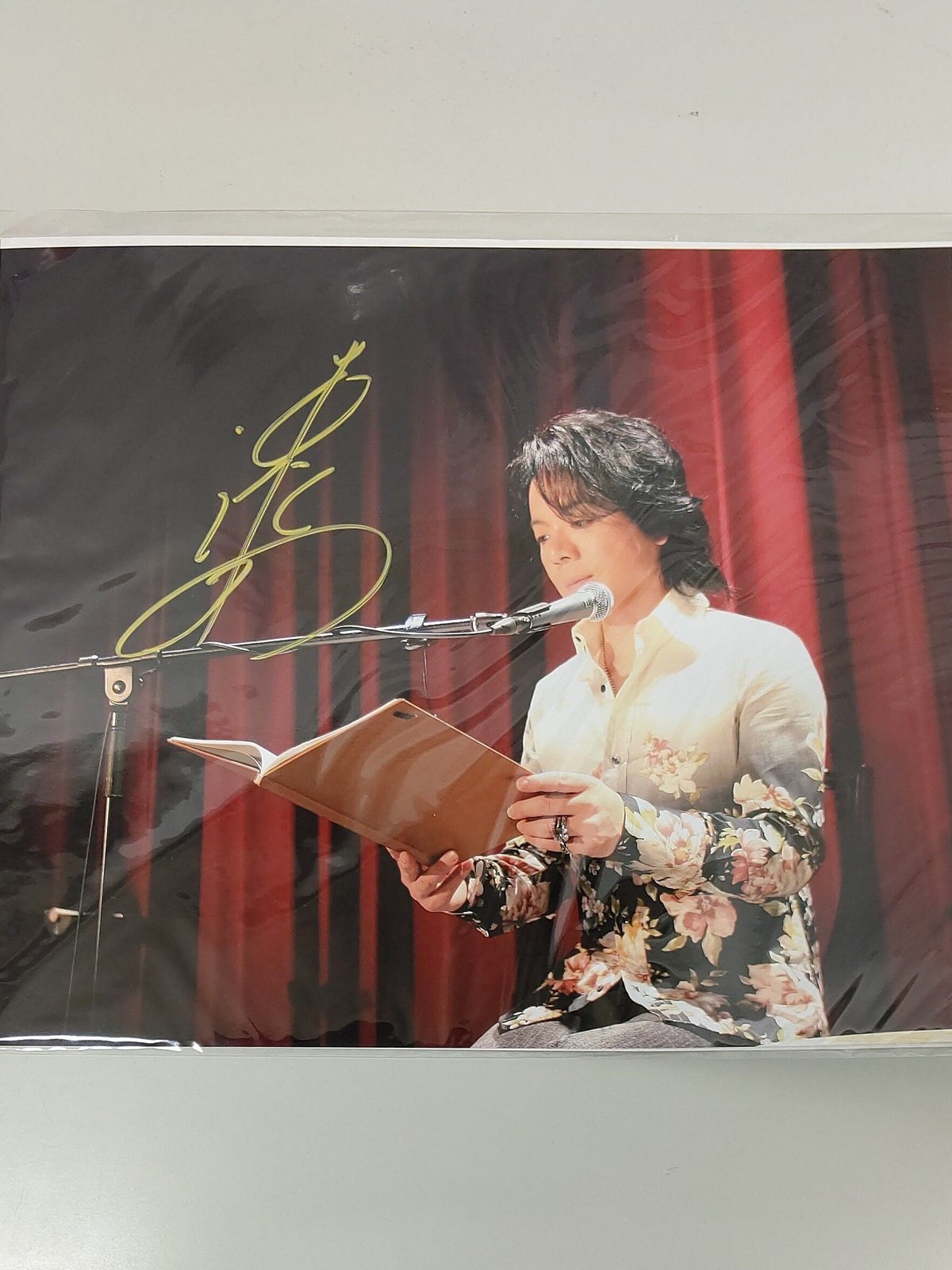 【声優】森川智之さん、速水奨さんの直筆サイン 声優】森川智之さん、速水奨さんの直筆サイン
