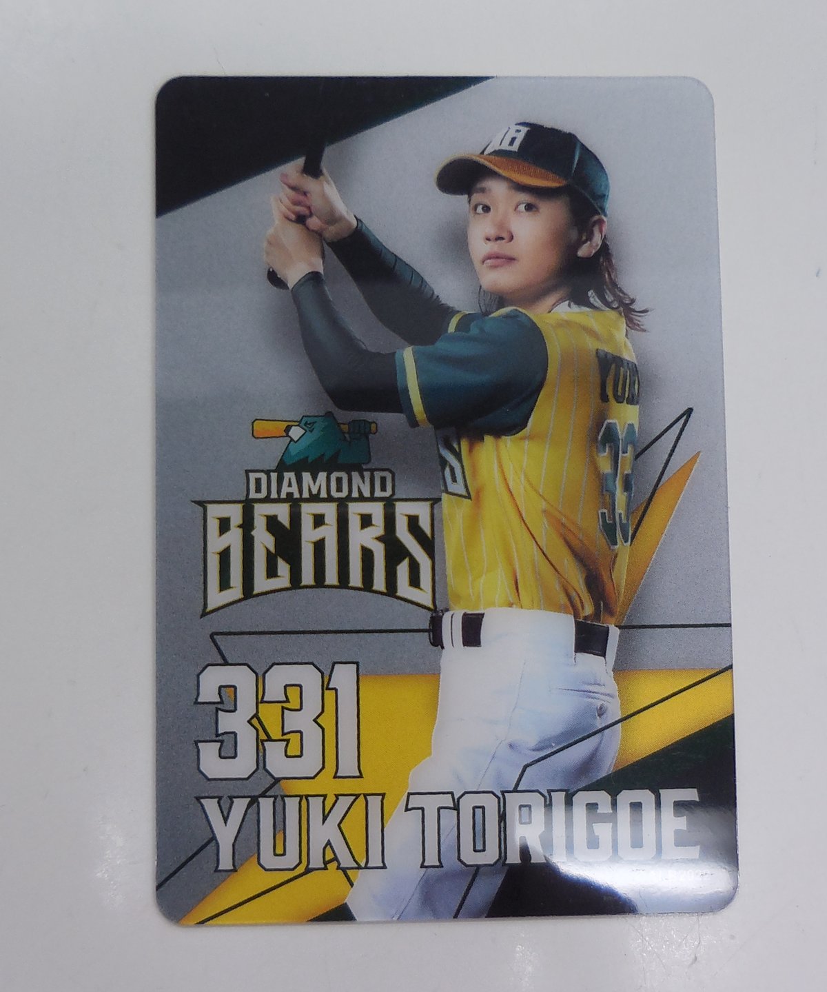 ACTORS LEAGUE in Baseball 2022 クリアカード 鳥越裕貴② | K