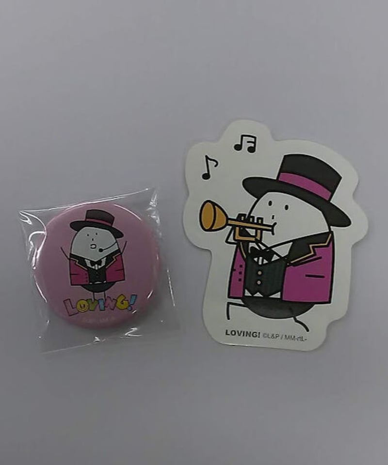 宮野真守 こいつ 缶バッジ ステッカー LOVING! | K-BOOKS K-POP館 ア