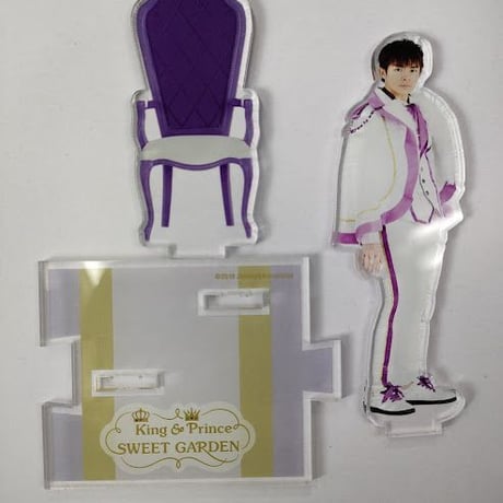 永瀬廉 アクリルジオラマ King&Prince SWEET GARDEN 中古】永瀬廉