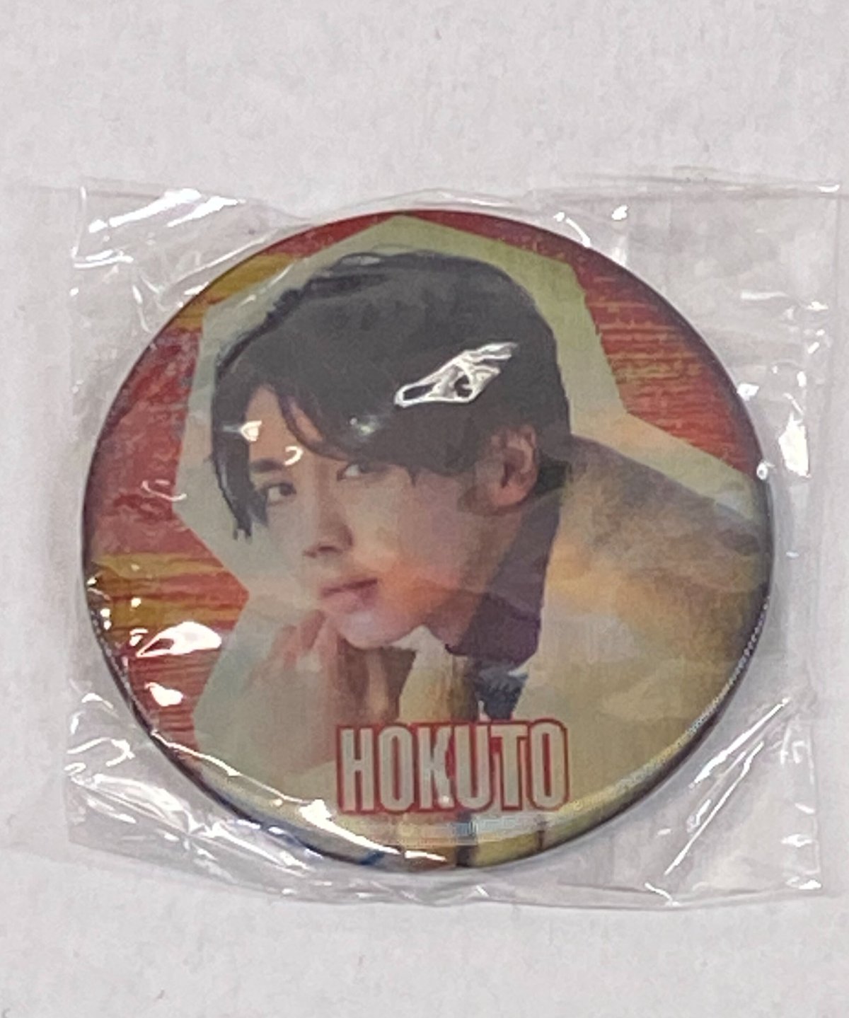 吉野北人　BD　缶バッチ　レア 吉野北人サイン入り75mm缶バッジBD