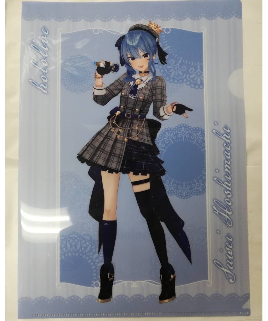 ホロライブ 星街すいせい クリアファイル ローソン限定　hololive ホロライブ 星街すいせい クリアファイル ローソン限定 hololive