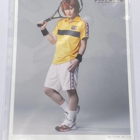 【イタミ有】テニミュ 3rd 青学VS比嘉 丸井ブン太(大薮丘) 座席当選ブロマイド