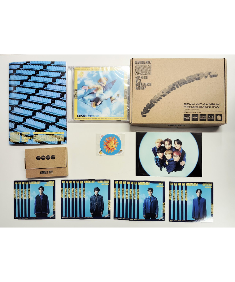 ミュージック KAMIGATA BOYZ Blu-ray KAMIGATA BOYZ 「世界を明るく照らしましょう」CD+Blu-ray オンライン