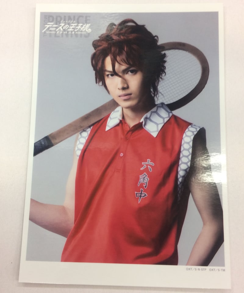テニミュ 3rd 青学VS六角 天根ヒカル(坂垣玲次) 座席当選ブロマイド