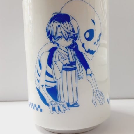 【イタミ有】にじさんじ 　春崎エアル　にじさんじ スクラッチ第五弾　湯呑