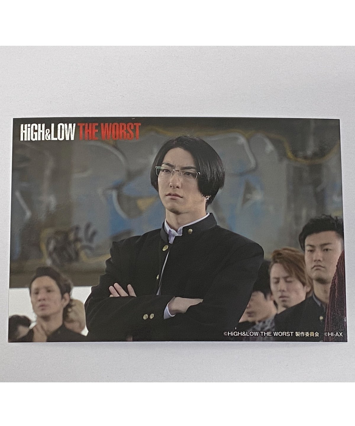 キズ有】『HiGH＆LOW THE WORST』ポストカード 轟洋介(前田公輝