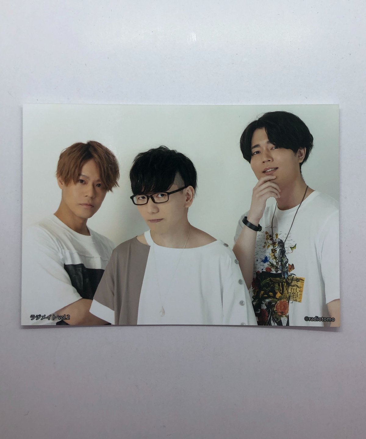 山中真尋 駒田航 神尾晋一郎 ラジメイトvol.2 3ショットブロマイド④