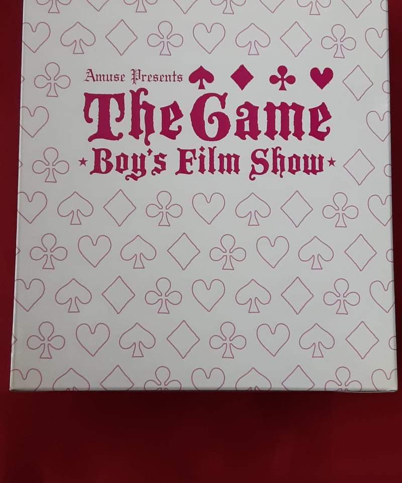 The Game ～Boy’s Film Show～　dvd ポーチ 外箱・ポーチイタミ有】The Game Boy's Film Show DVD | K-BO