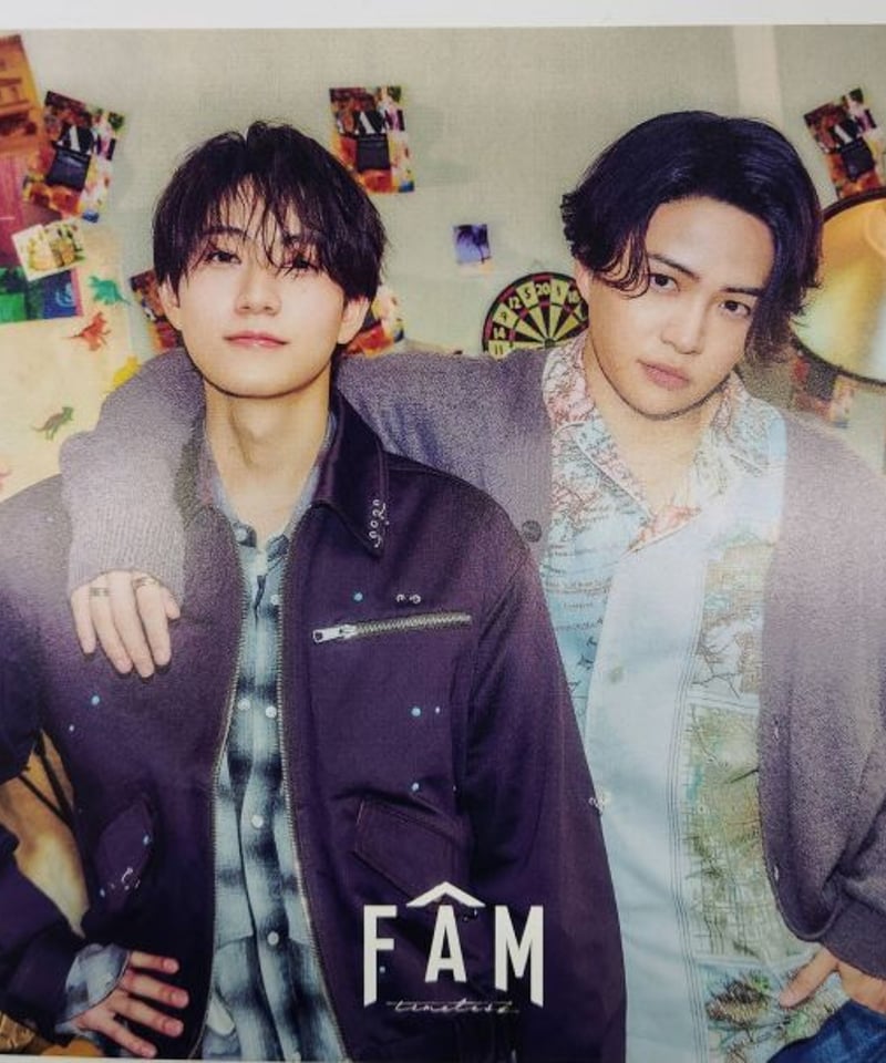 timelesz FAM アナザージャケット アナザージャケット単品】timelesz ALBUM『FAM』 通常版 FAMペア