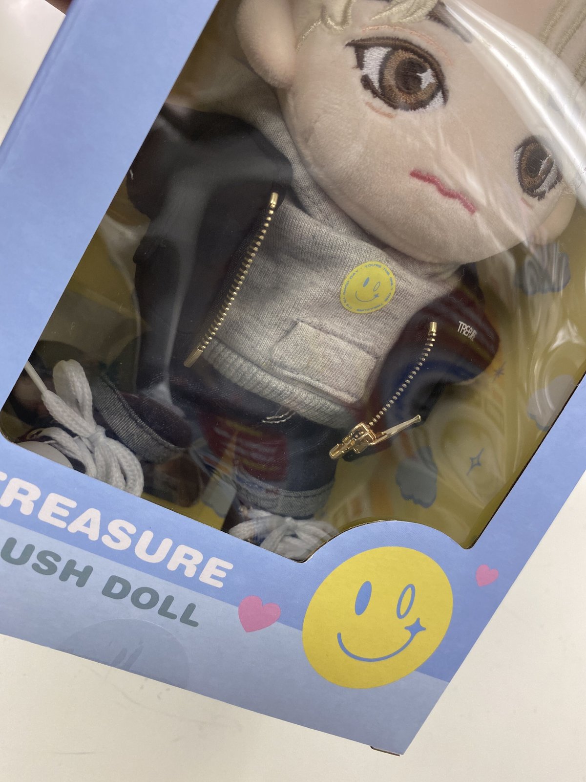 未開封・外箱若干イタミ有】TREASURE Plush Doll アサヒ | K