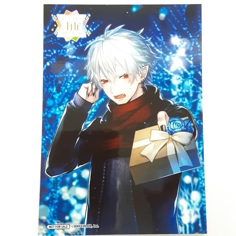 にじさんじ　葛葉　にじさんじ 4th ANNIVERSARYフェア in animate　アニバーサリー ブロマイド(ホワイトデー柄)