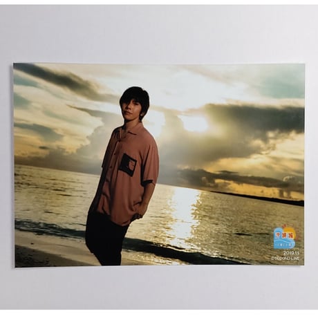 佐藤拓也 関連ブロマイド『土門熱』直筆サイン入り色紙【王様