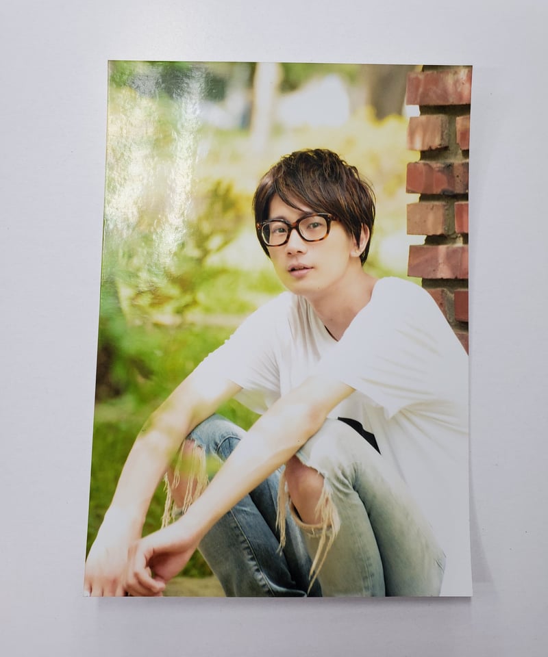 江口拓也 フォトブック「MEET」ワニブックス特典 ブロマイド | K-BOOKS