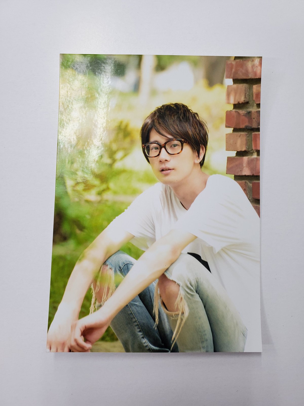 江口拓也 フォトブック「MEET」ワニブックス特典 ブロマイド | K-BOOKS