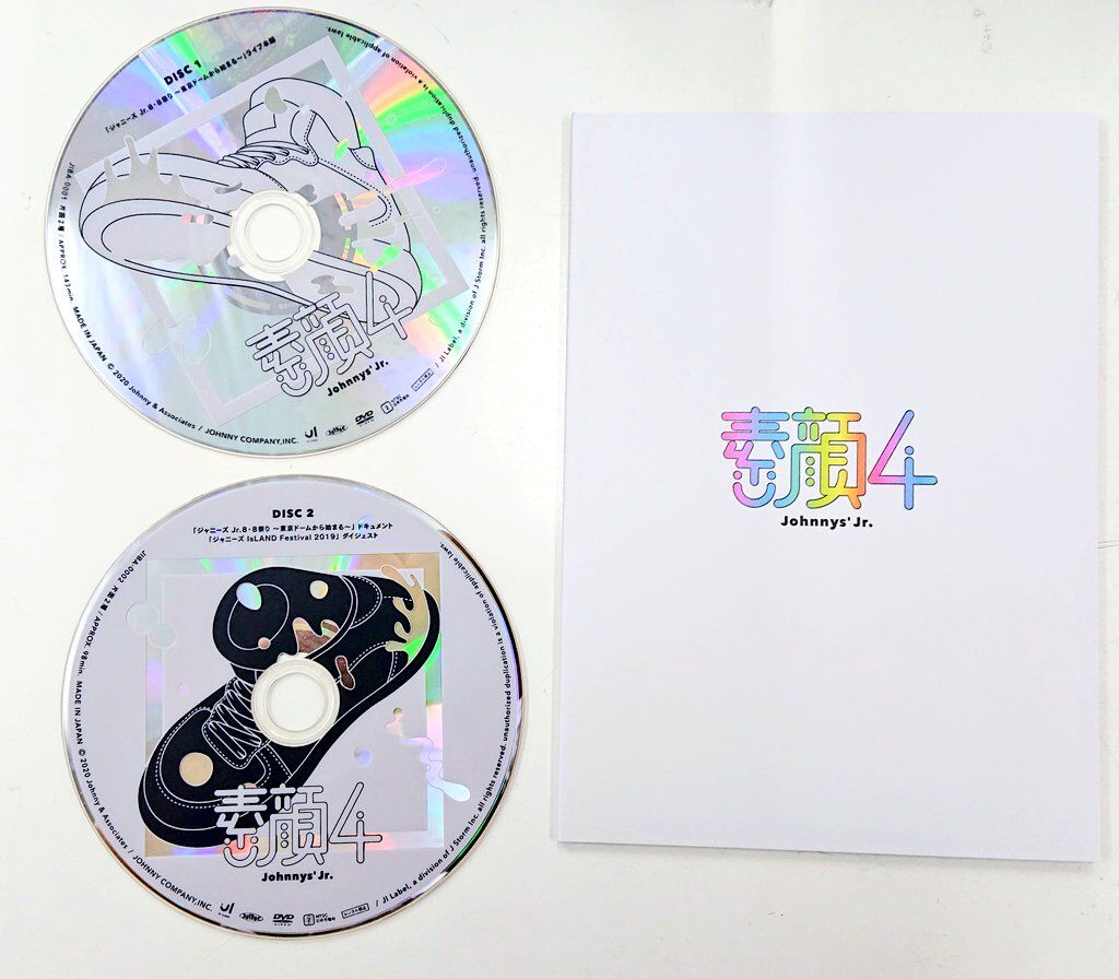 ジャニーズJr. 素顔4 DVD | K-BOOKS K-POP館 アイドル館 動画館
