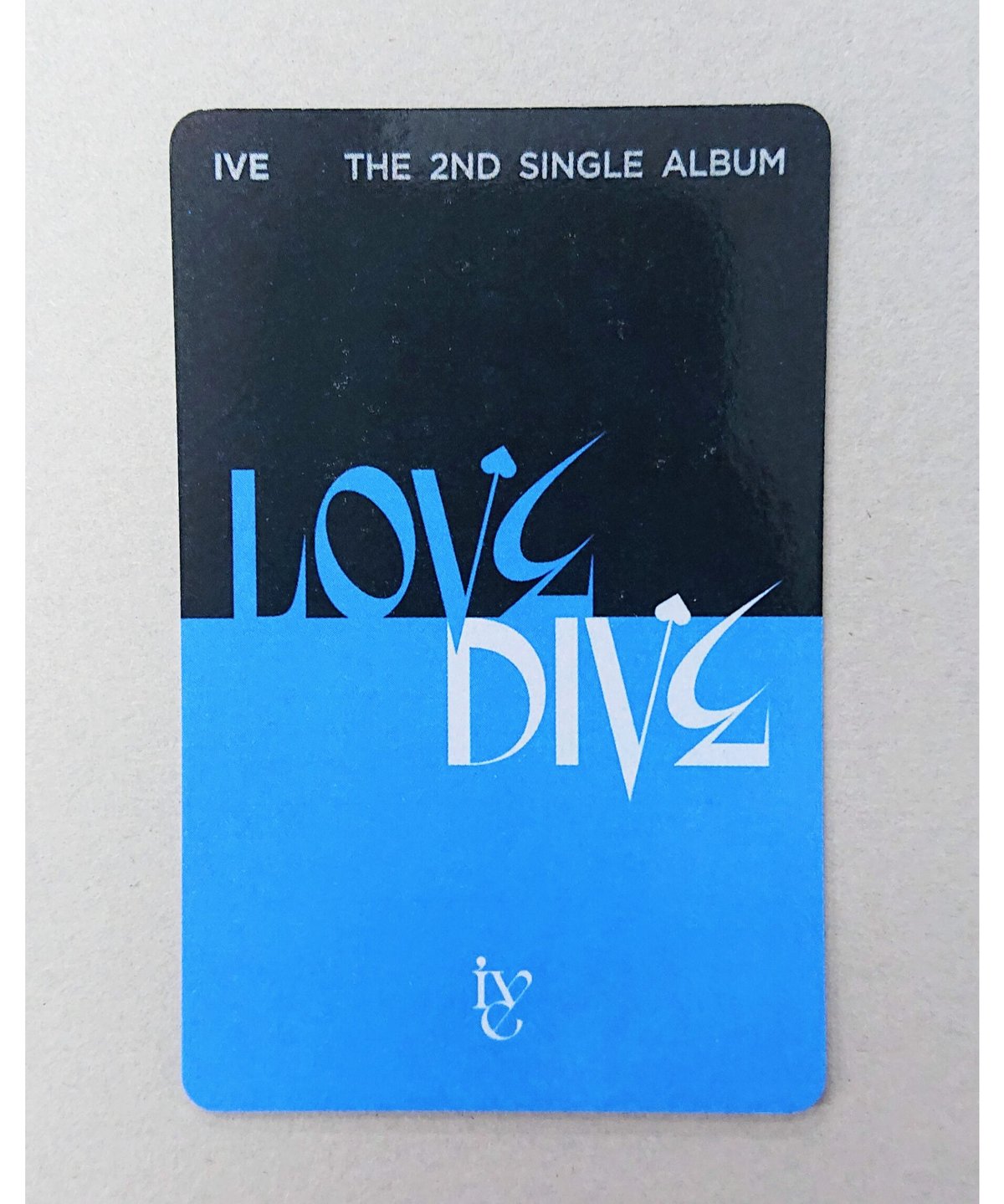 IVE アルバム LOVE DIVE  withmuu 2 トレカ　ウォニョン