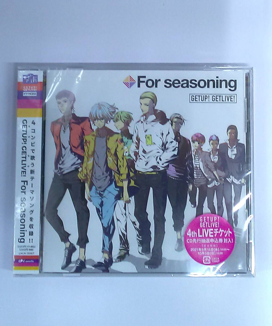 GETUP! GETLIVE! Steam Rising CD - アニメ