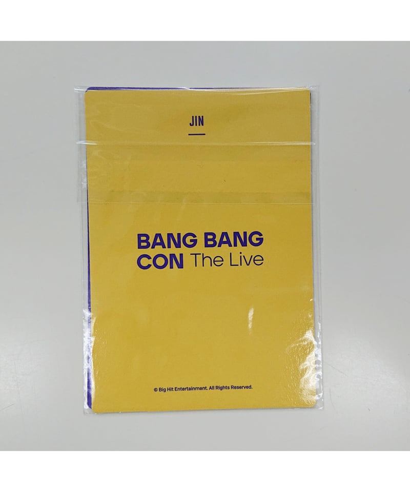 BTS BANG BANG CON フォトカードフォルダーキーリング JIN | K-BOO...