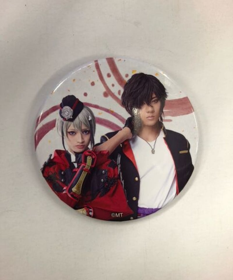 新品★ミュージカル刀剣乱舞★静かの海のパライソ【大倶利伽羅＆日向正宗】缶バッジ 刀ミュ 静かの海のパライソ 大倶利伽羅 日向正宗 缶バッジ（戦闘
