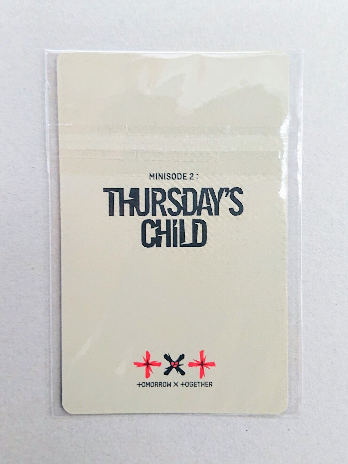 TXT 「THURSDAY'S CHILD」weverse 特典 ホログラム トレカ ◇ スビ...