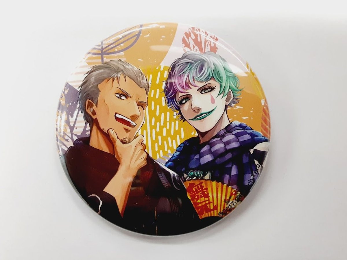 ジョー力一　缶バッジまとめ売り キズ有】にじさんじ 舞元啓介 ジョー・力一 京と秋のにじさんじ 缶