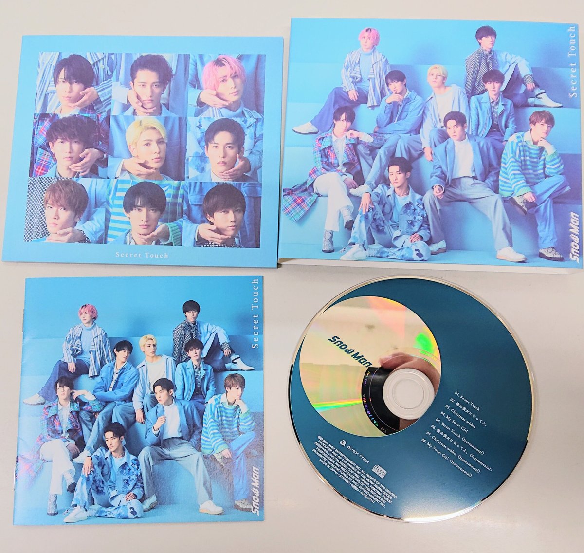 Secret Touch☆snowman 初回A Bセット 写真 オフショッ CD DVD