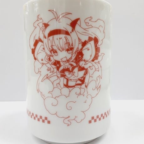 【イタミ有】にじさんじ 　魔使マオ　にじさんじ スクラッチ第五弾　湯呑