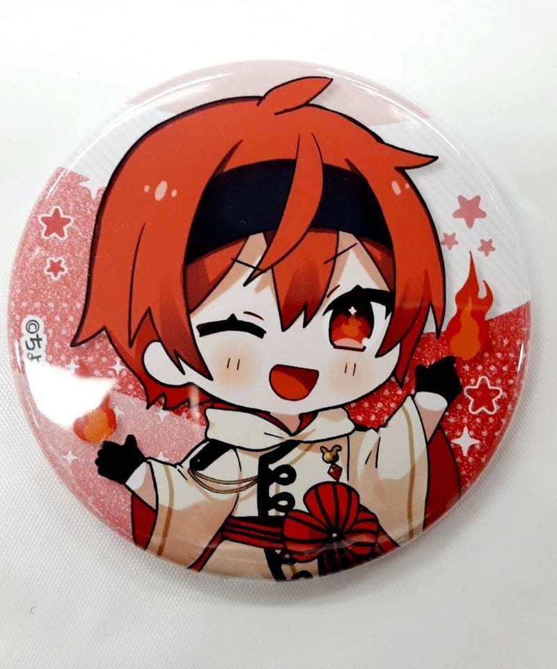 キズ有】ちょこらび まいたけ チョコレートファンタジー 缶バッジ | K