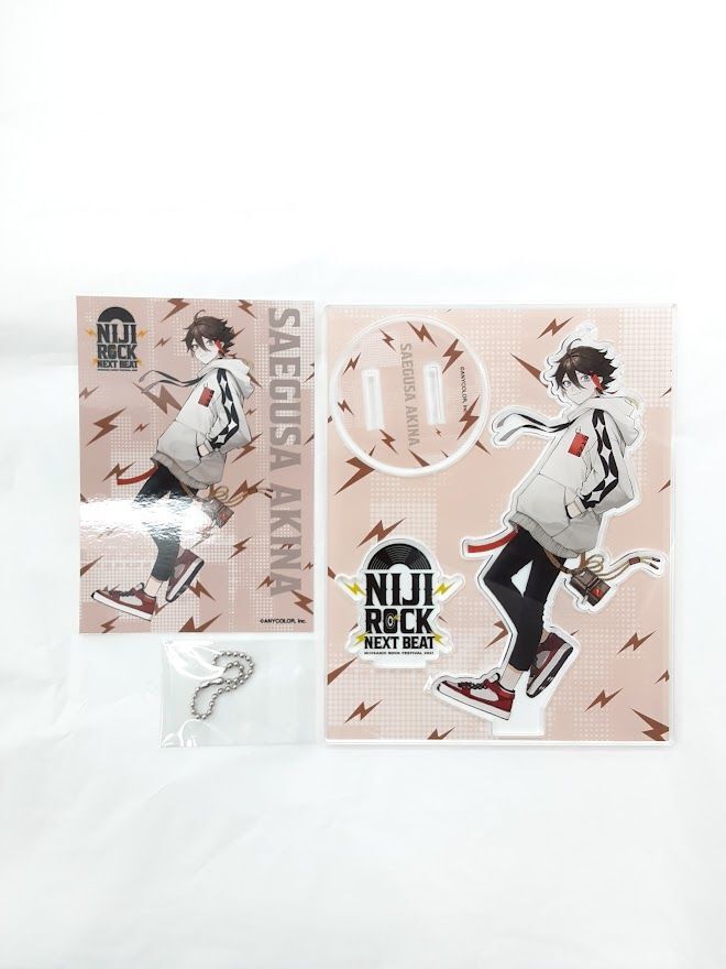 三枝明那 アクスタ にじさんじ 三枝明那 NIJIROCK NEXT BEAT アクスタ＆ブロマイドセット