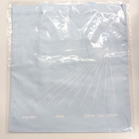 「Snow Man Dome Tour 2024 RAYS」軽めのバッグ