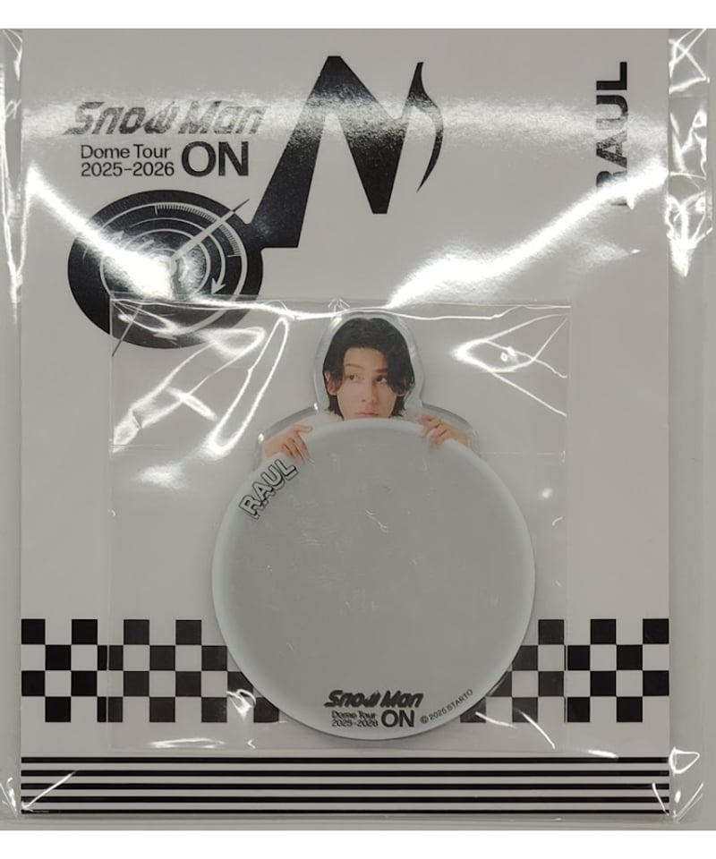 Snow Man Dome Tour 2025-2026 ON」 ミラーステッカー ラウール