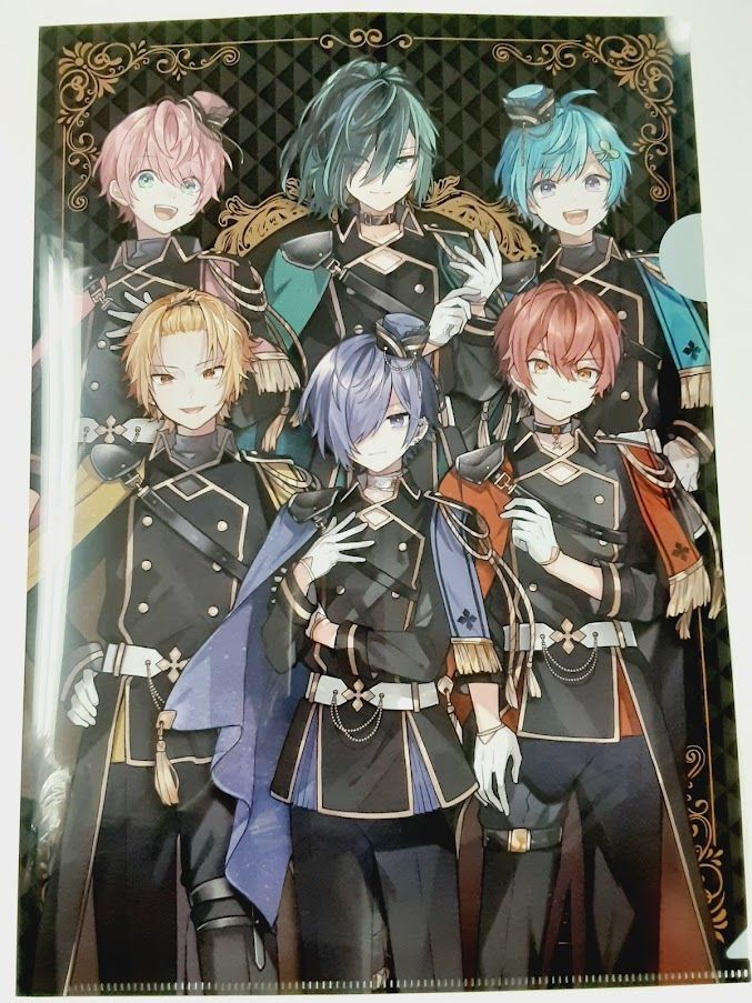 KnightA-騎士A- 2021 Winterグッズ ランダム クリアファイル(集合 背景