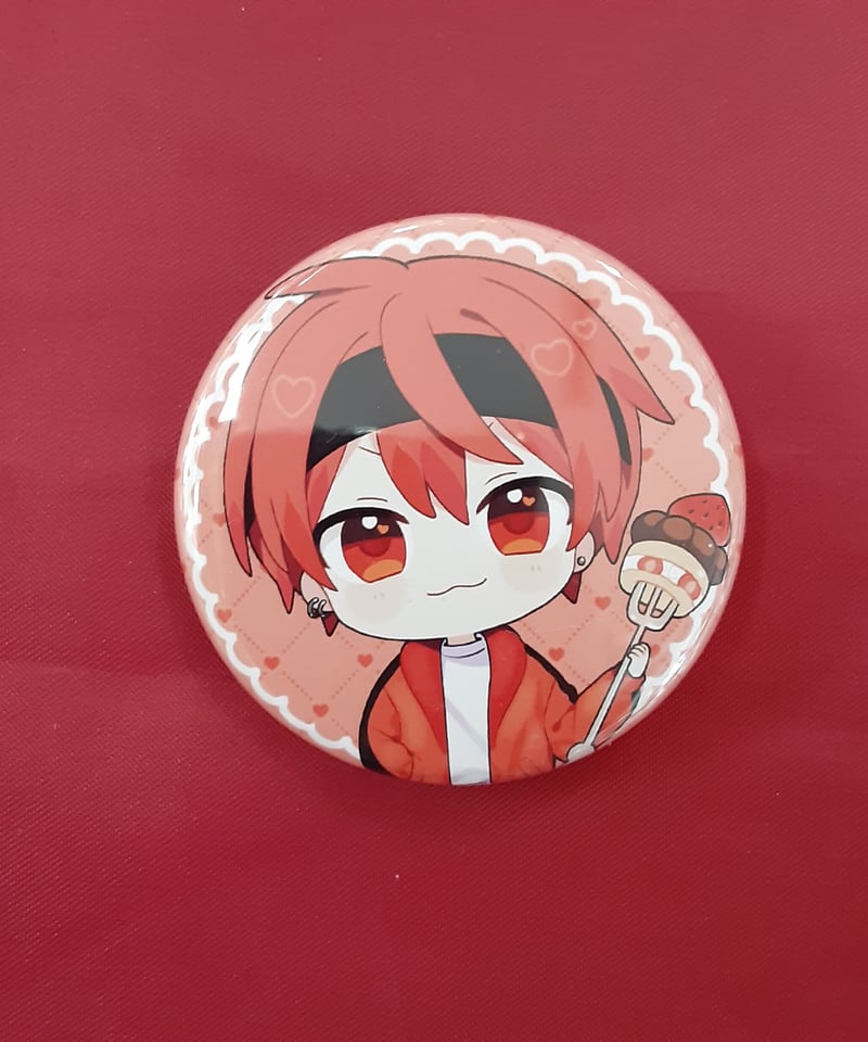 キズ有】ちょこれーとらびっつ まいたけ 缶バッジ | K-BOOKS K-POP館