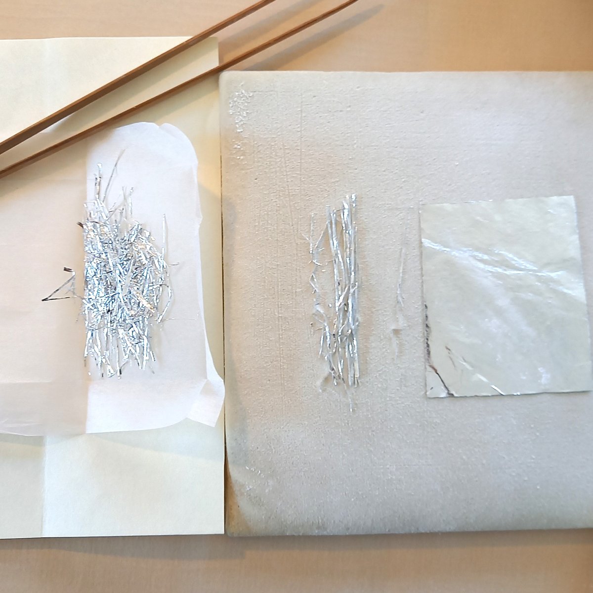 純金　切箔　野毛 純金切箔 （野毛・短冊） 0.05g入