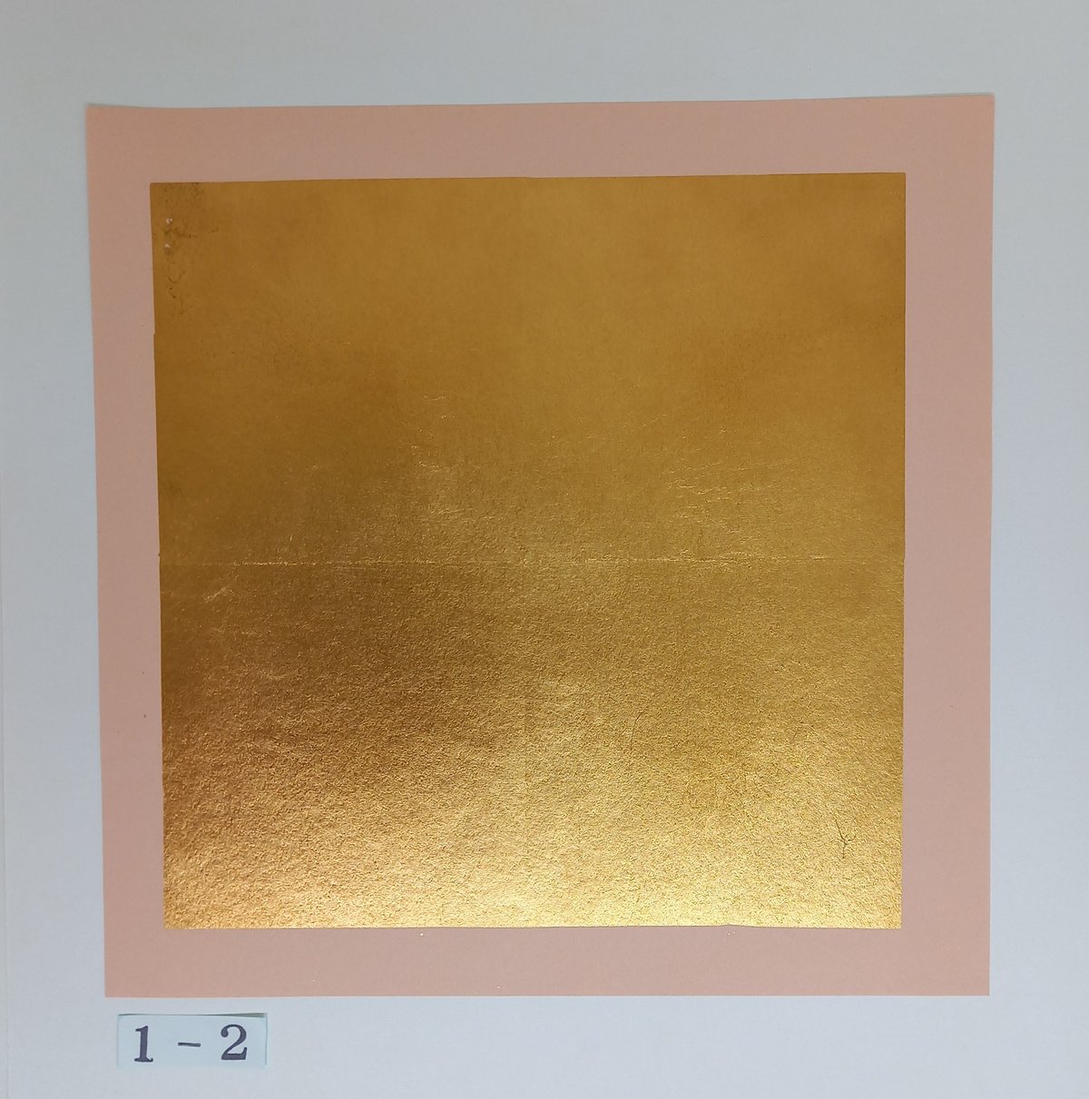 箔押し紙 洋金箔300㎜角 | 加飾紙製造販売 湯島アート