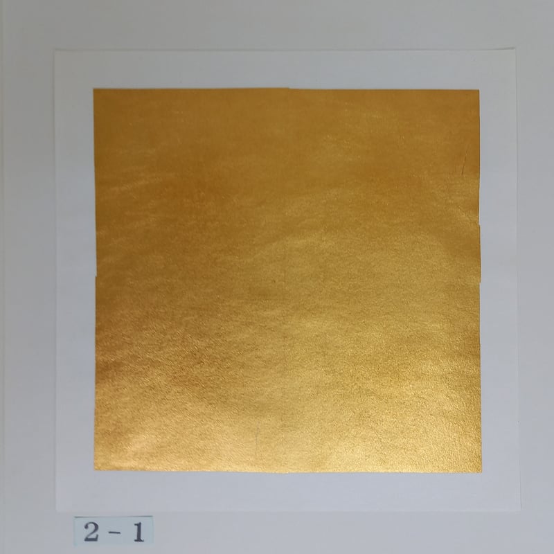 箔押し紙 洋金箔300㎜角 | 加飾紙製造販売 湯島アート