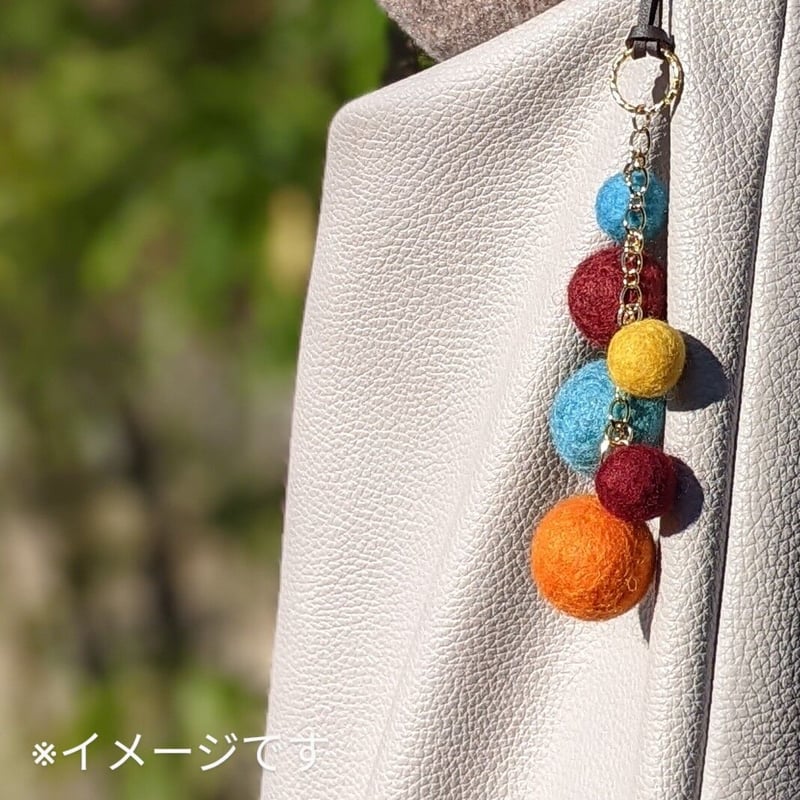 myaa sweets様　バッグチャーム 白玉クリームあんみつのバッグチャーム フェイクスイーツ