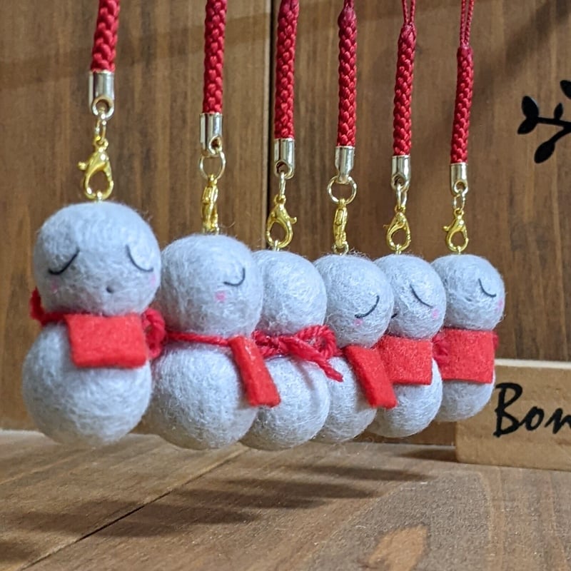 お地蔵さまストラップ | nanairo heart gallery