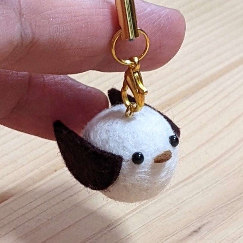 まんまるシマエナガのストラップ | nanairo heart gallery