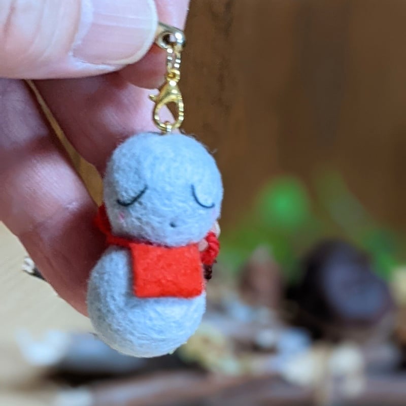 ご予約品/お地蔵さま☆あみぐるみストラップ/キーホルダー//お守り ご予約品/お地蔵さま☆あみぐるみストラップ/キーホルダー//お守り