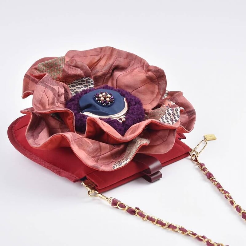 1.フラワーバッグ フラワー刺繍入りワンハンドルバッグ | msgracy