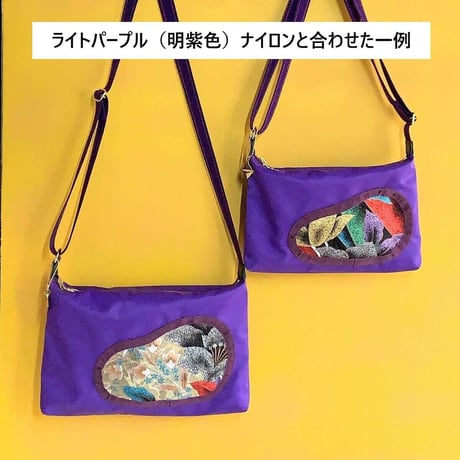 「Obi活」何かと使えるサコッシュ（大）