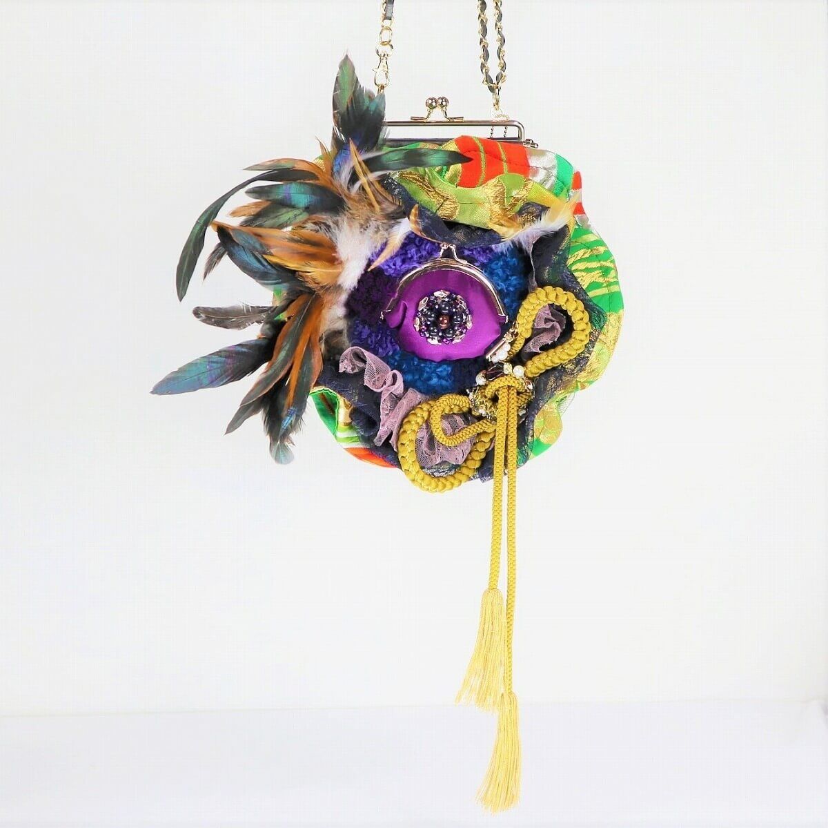 可愛すぎる(≧◇≦)ゴージャスフラワーバッグ NO.4102 | 帯