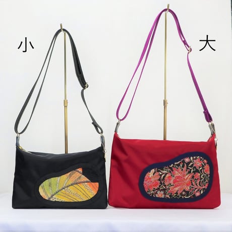 「Obi活」何かと使えるサコッシュ（大）