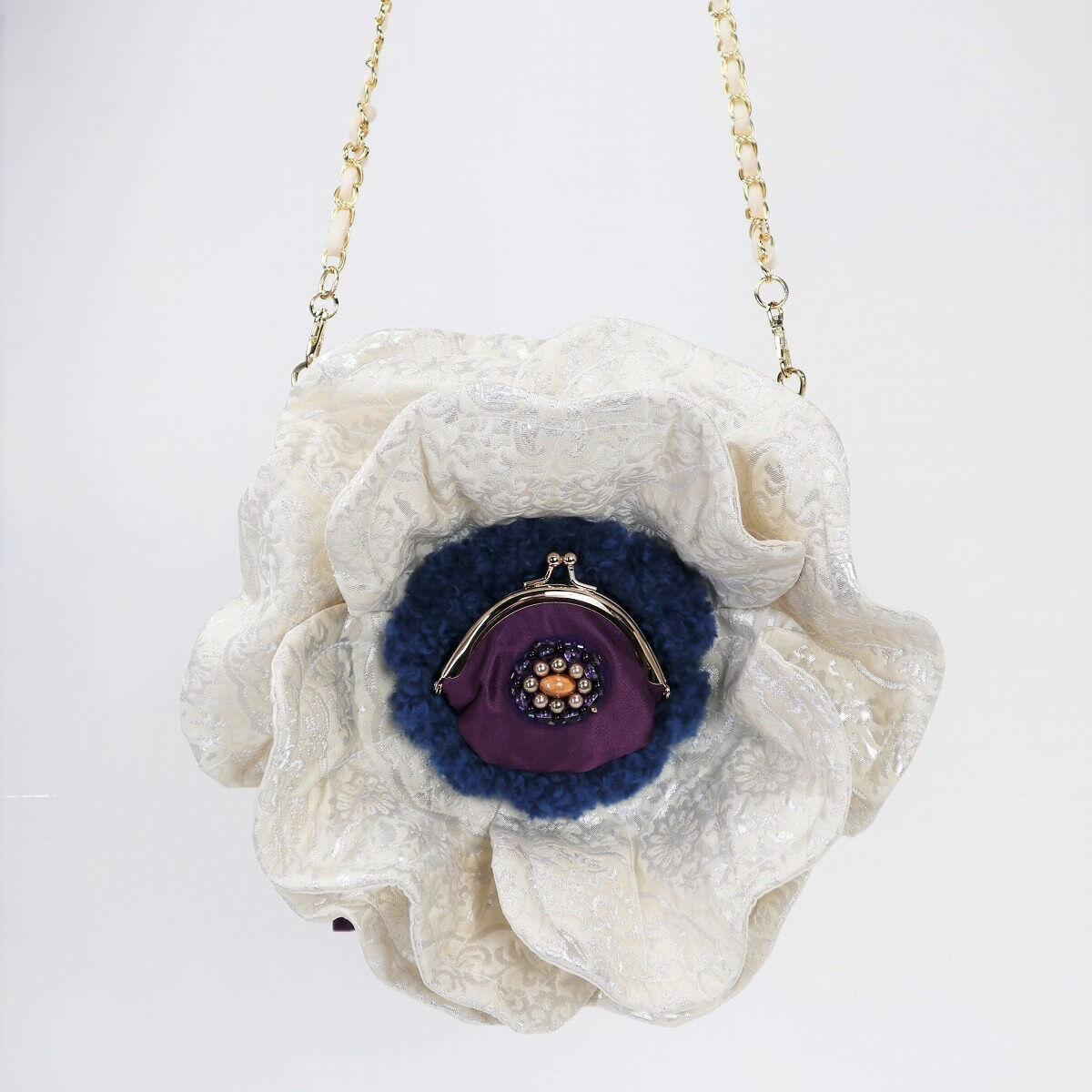 専用￼♡handmade♡ field of flower ぽってり持てるバッグ 93b5b0aeb659658fa72e05b2cacfcf