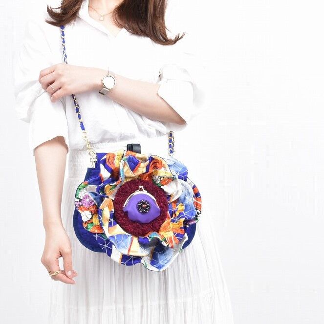 HIMA様♡リバティ♡フラワーパワー♡ボストンバッグ、三日月バッグ B-03 | 製品詳細 | 一澤信三郎帆布